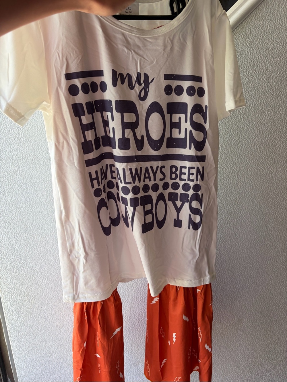 Kids Orange Lightning set